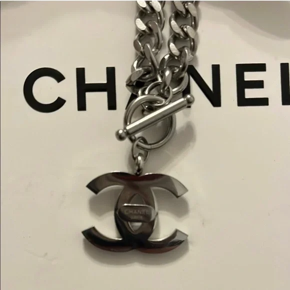 Chanel Silver Chain Bracelet - Picture 3 of 7
